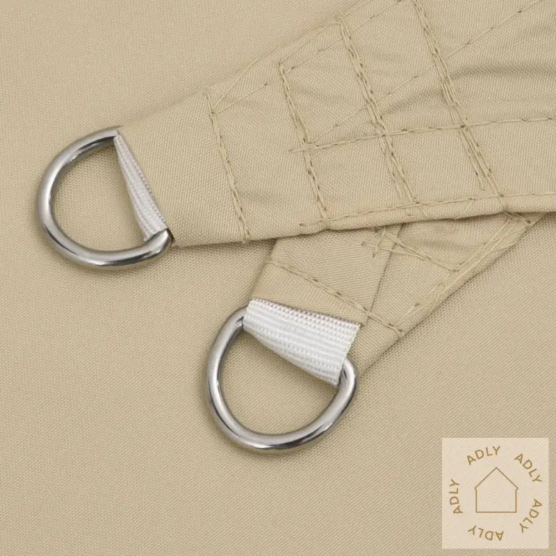 Solseil Oxfordstoff Rektangulær 5X6 M Beige