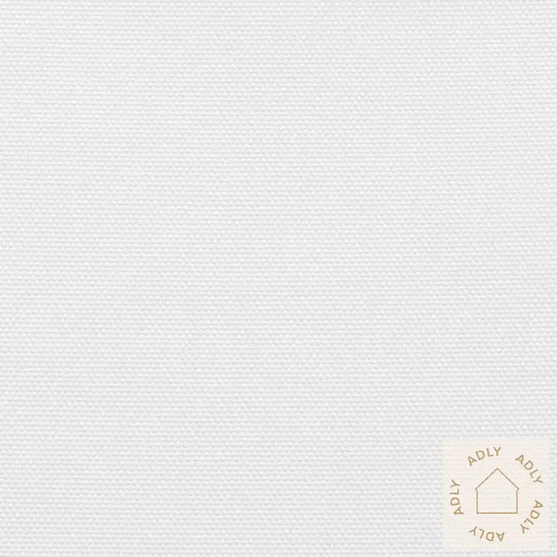 Solseil Oxfordstoff Rektangulær 2,5X5 M Hvit