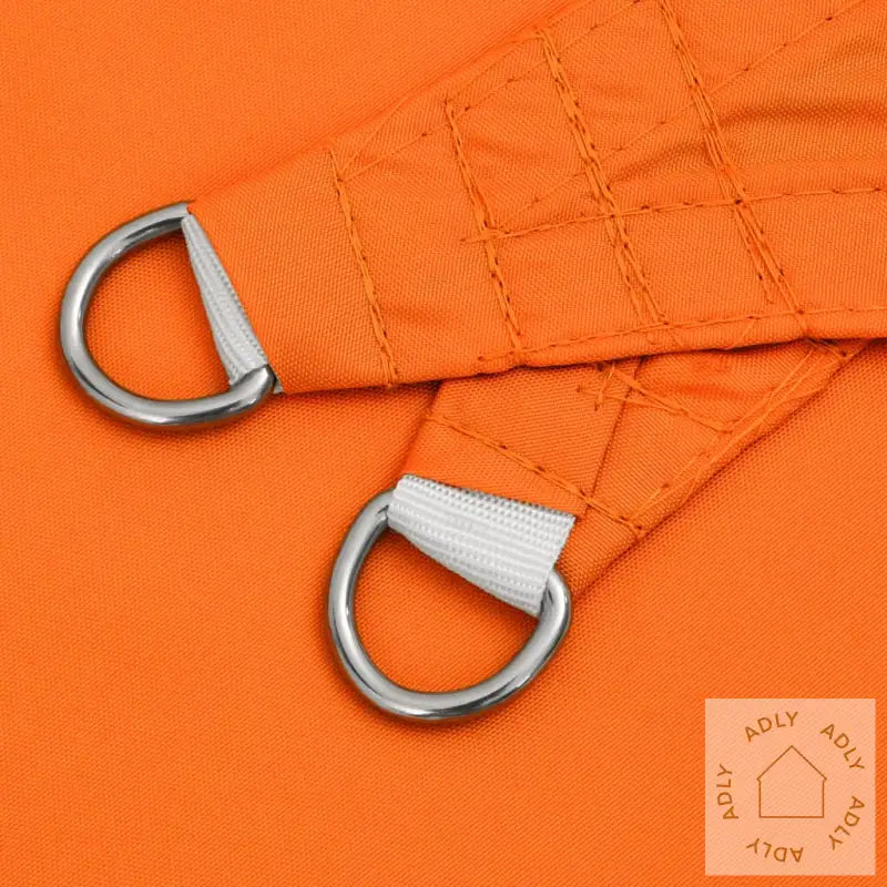 Solseil Oxfordstoff Trekantet 5X6X6 M Oransje