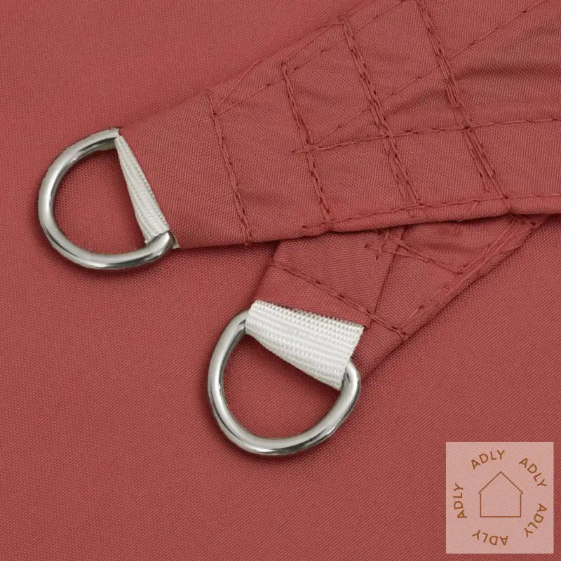 Solseil Oxfordstoff Trekantet 2,5X2,5X3,5 M Terrakotta