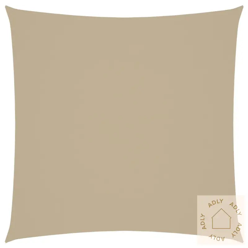 Solseil Oxfordstoff Kvadratisk 4,5X4,5 M Beige