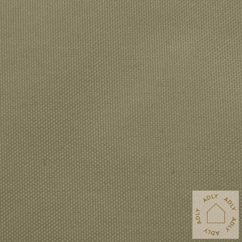 Solseil Oxfordstoff Trapesformet 2/4X3 M Beige
