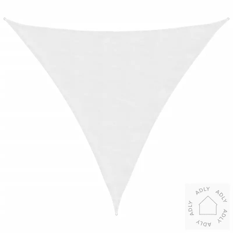 Solseil Oxfordstoff Trekantet 3,6X3,6X3,6 M Hvit