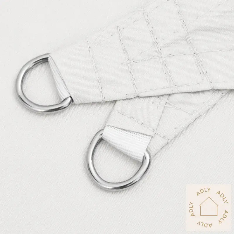 Solseil Oxfordstoff Rektangulær 2,5X3,5 M Hvit