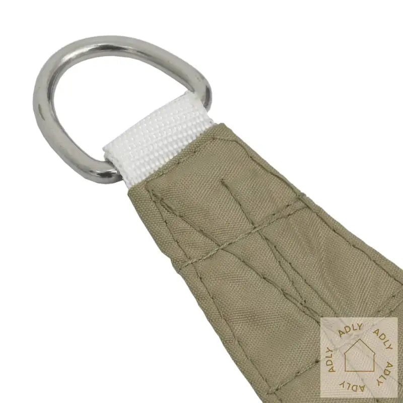 Solseil Oxfordstoff Trapesformet 2/4X3 M Beige