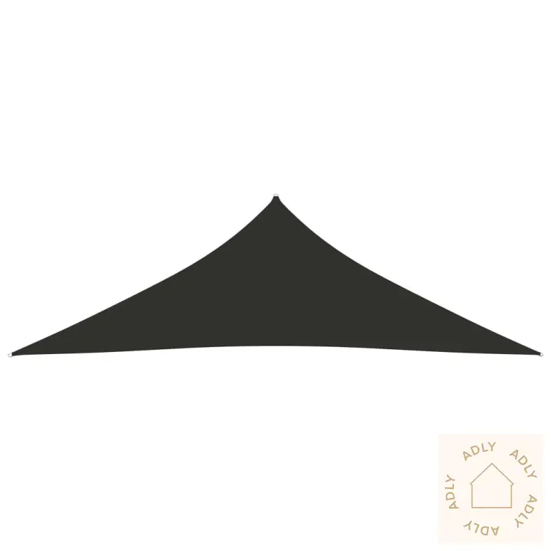 Solseil Oxfordstoff Trekantet 5X5X6 M Antrasitt