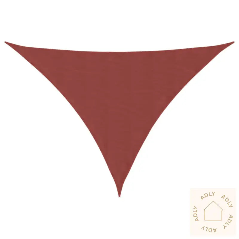Solseil Oxfordstoff Trekantet 3,5X3,5X4,9 M Terrakotta