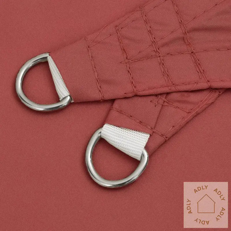 Solseil Oxfordstoff Trekantet 3,5X3,5X4,9 M Terrakotta