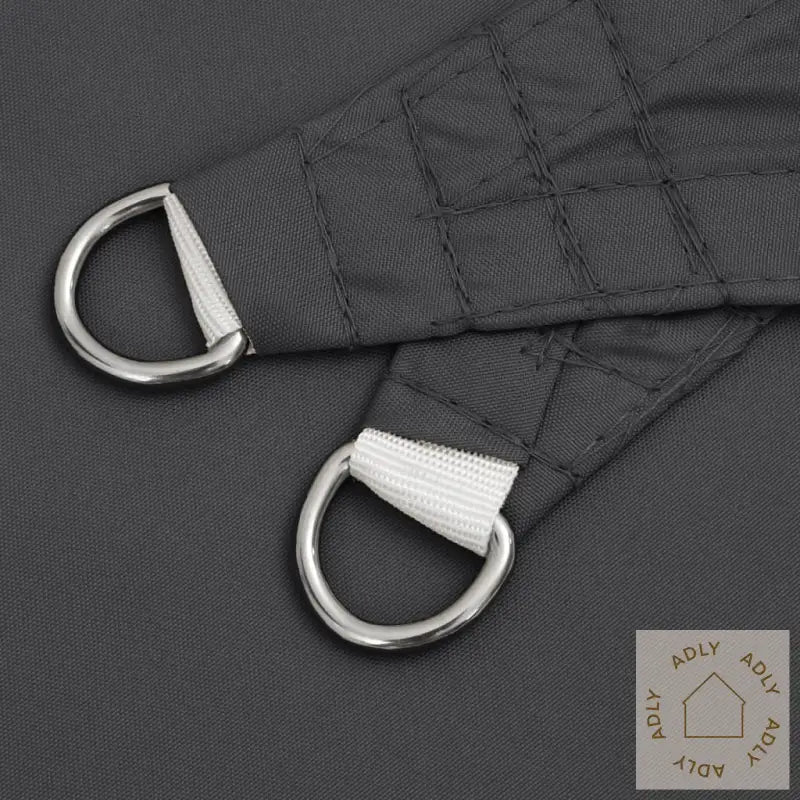 Solseil Oxfordstoff Rektangulær 2,5X3 M Antrasitt