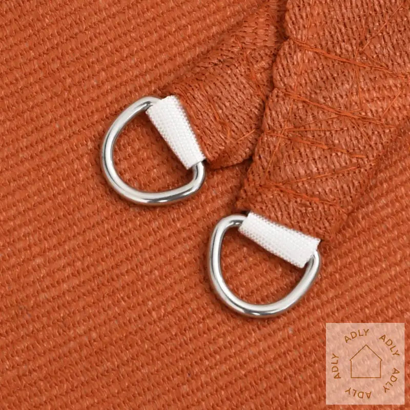 Solseil 160 G/M² Rektangulær Oransje 4X5 M Hdpe