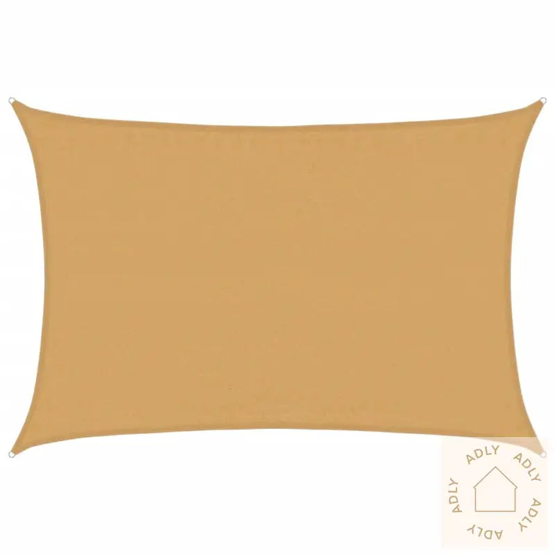 Solseil 160 G/M² Rektangulær Sand 3,5X5 M Hdpe