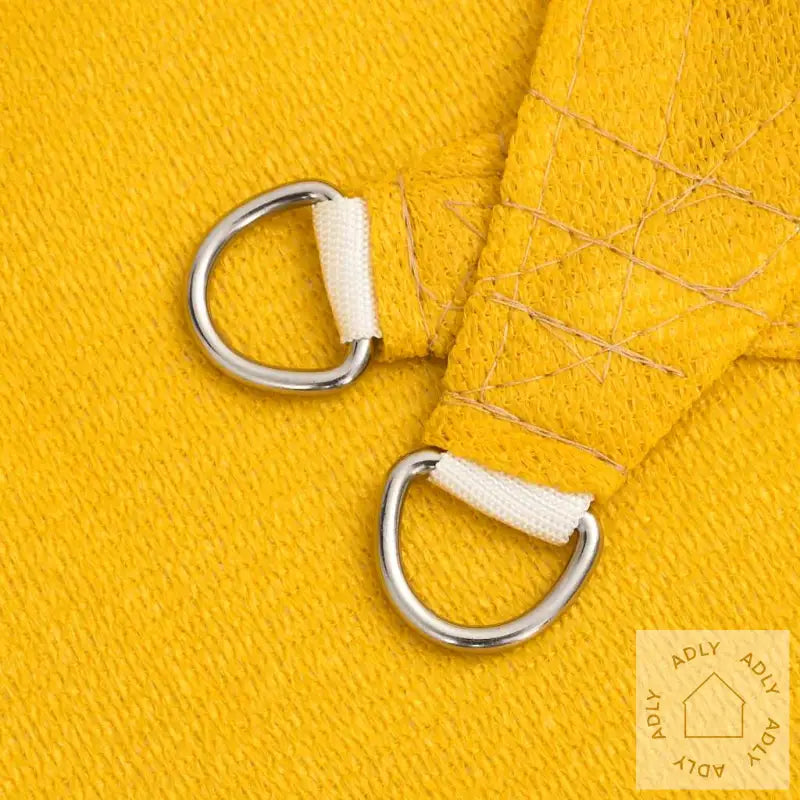 Solseil 160 G/M² Rektangulær Gul 5X8 M Hdpe