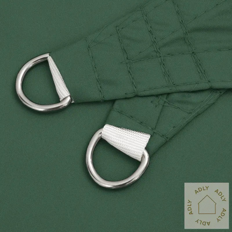 Solseil Oxfordstoff Kvadratisk 2X2 M Mørkegrønn