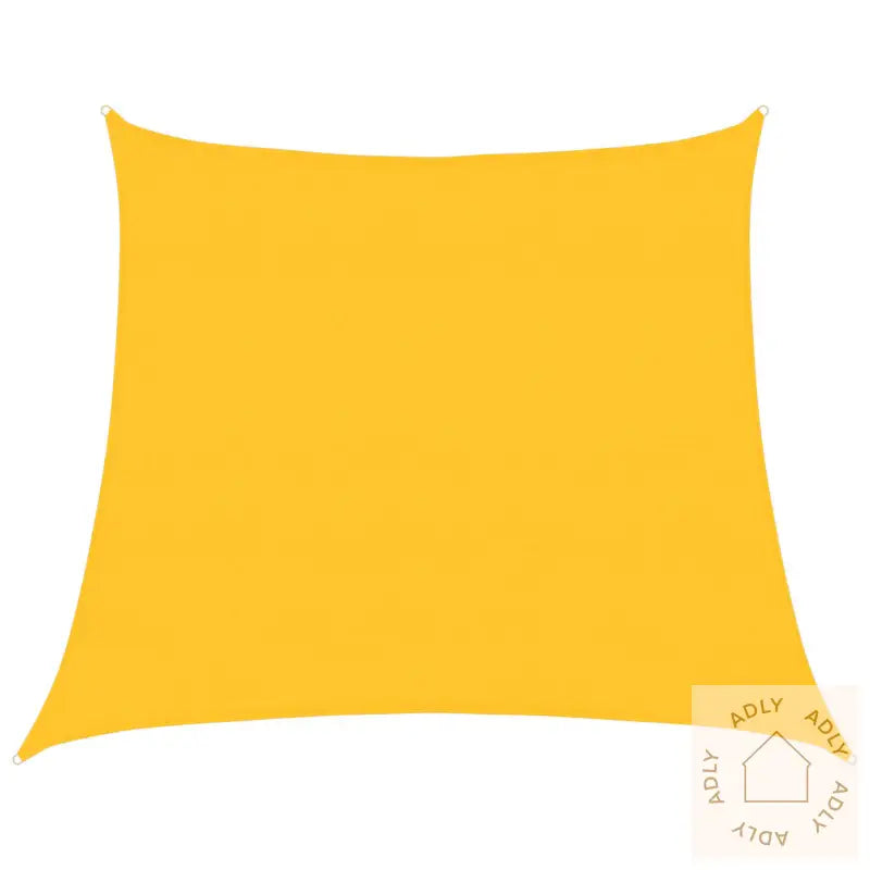 Solseil 160 G/M² Trapesformet Gul 4/5X4 M Hdpe
