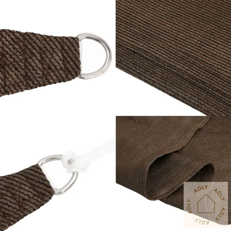 Solseil 160 G/M² Brun 3,5X5 M Hdpe