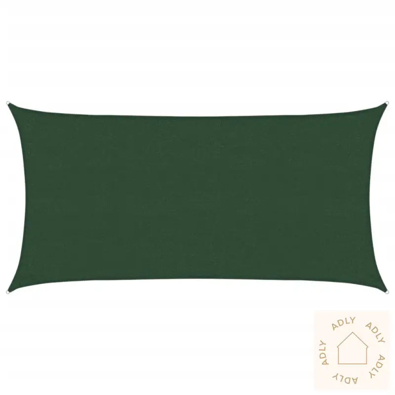 Solseil 160 G/M² Mørkegrønn 2,5X4,5 M Hdpe