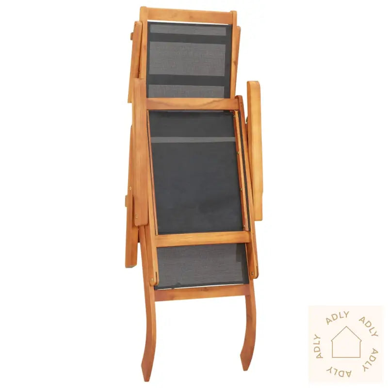 Utendørs Fluktstol Heltre Akasie Og Tekstil