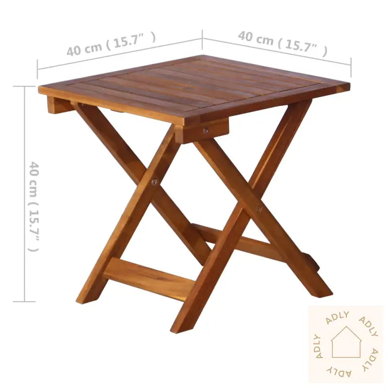 Solseng Med Bord Heltre Akasie Brun