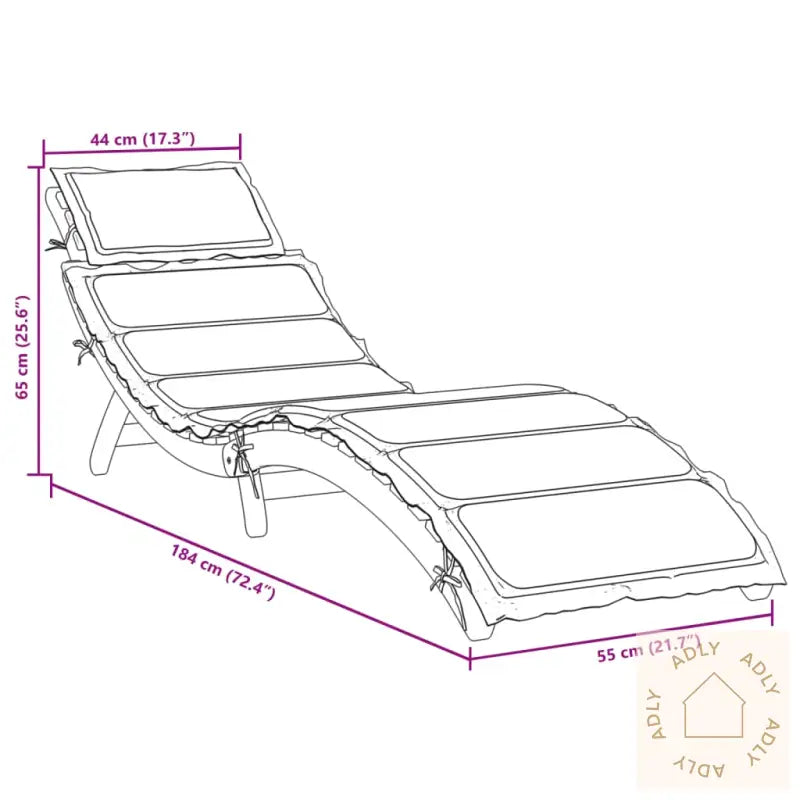 Solseng Med Pute Beige Heltre Akasie