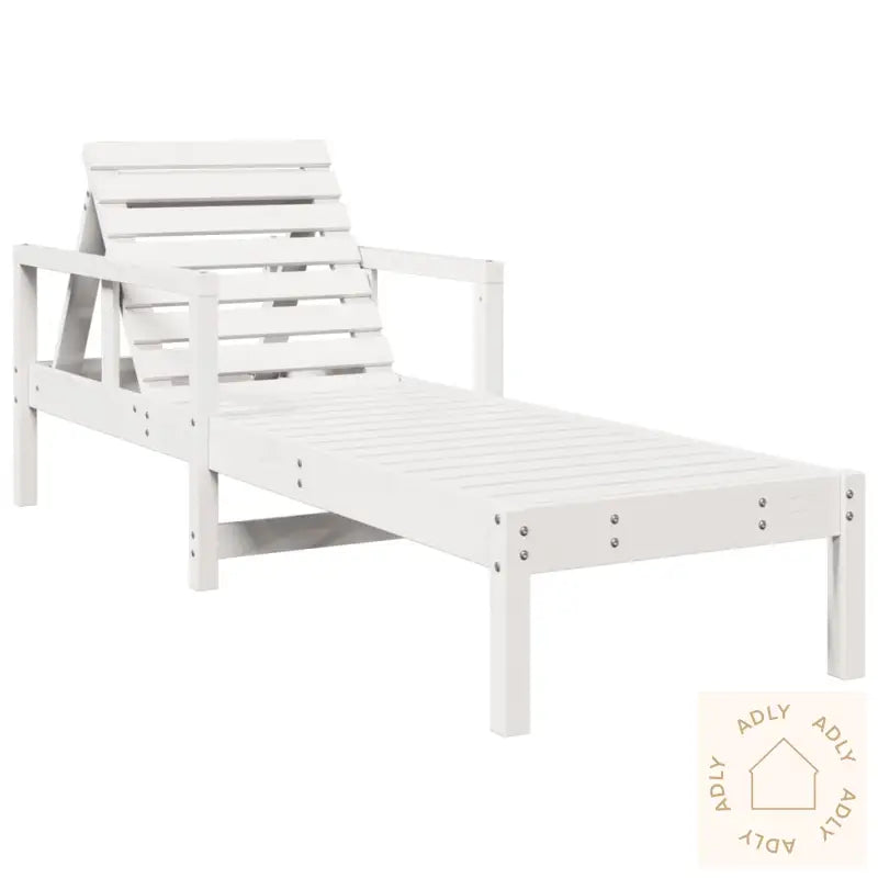 Solseng Hvit 199,5X62X55 Cm Heltre Furu