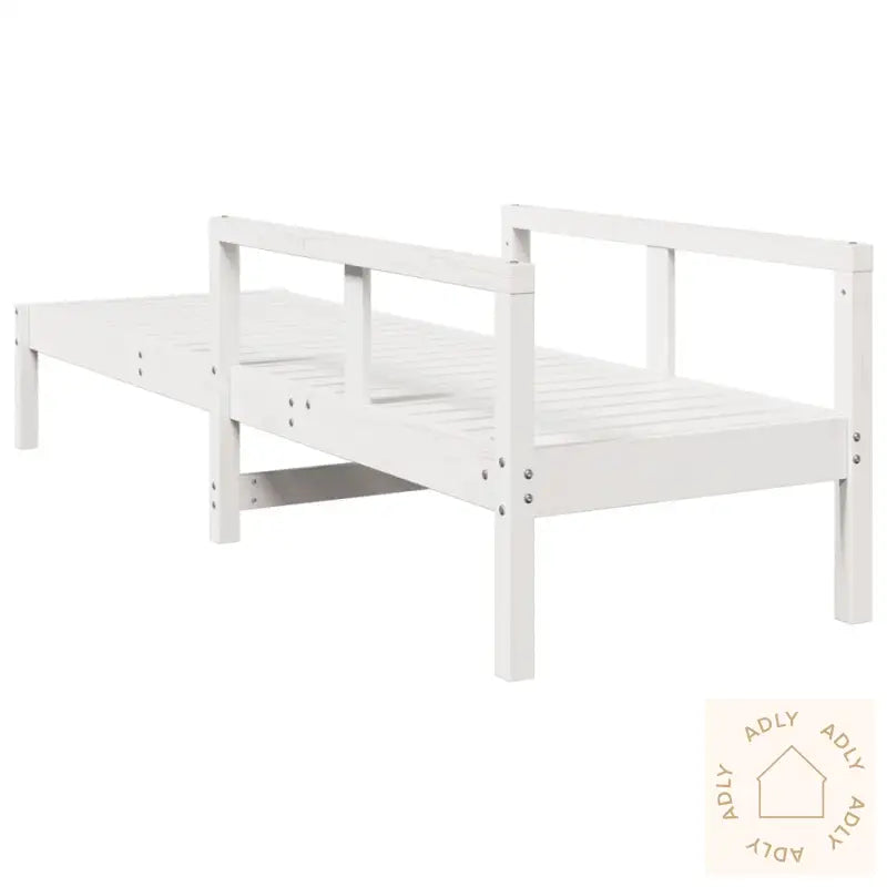 Solseng Hvit 199,5X62X55 Cm Heltre Furu