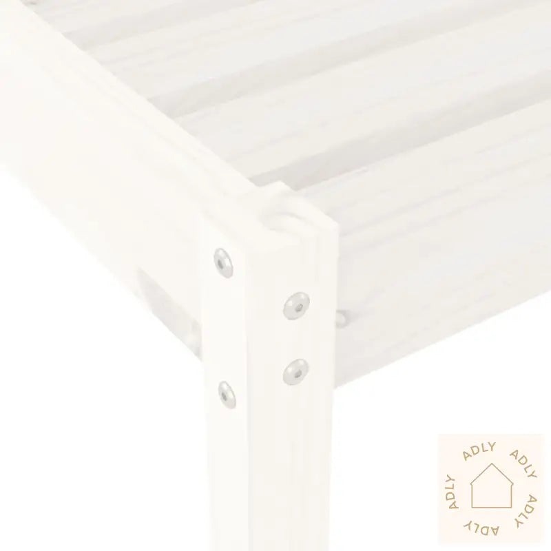 Solseng Hvit 199,5X60X74 Cm Heltre Furu