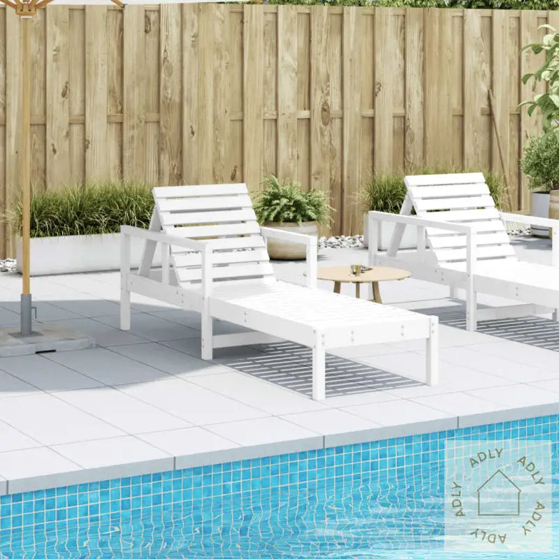 Solseng Hvit 199,5X62X55 Cm Heltre Furu