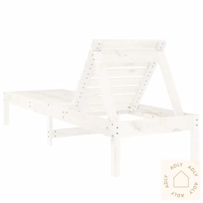 Solseng Hvit 199,5X60X74 Cm Heltre Furu
