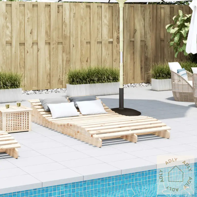 Solseng 205X110X31,5 Cm Heltre Furu