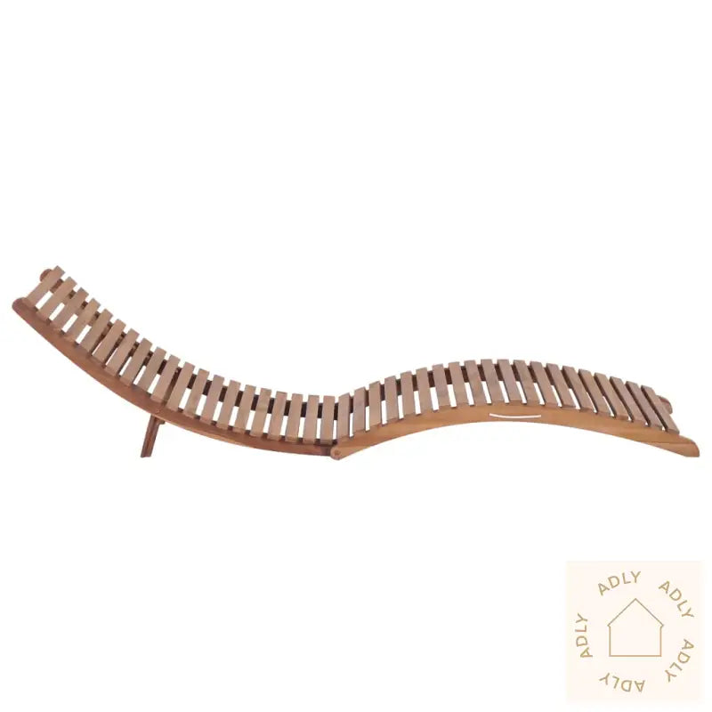 Sammenleggbare Solsenger 2 Stk Heltre Teak