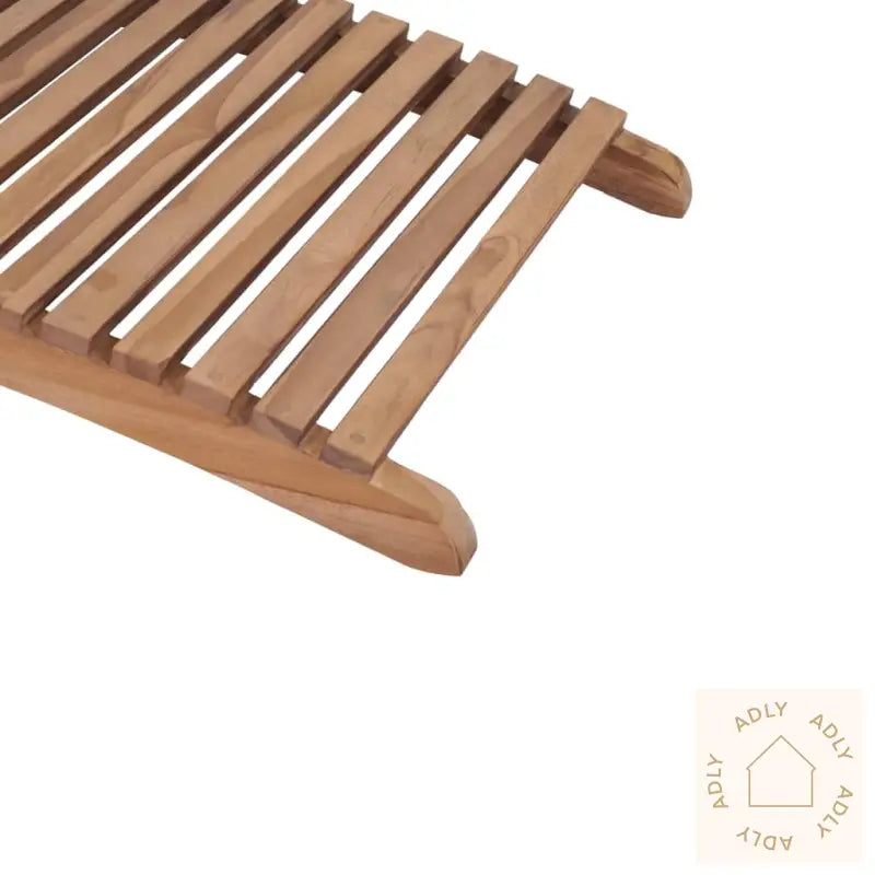 Sammenleggbare Solsenger 2 Stk Heltre Teak