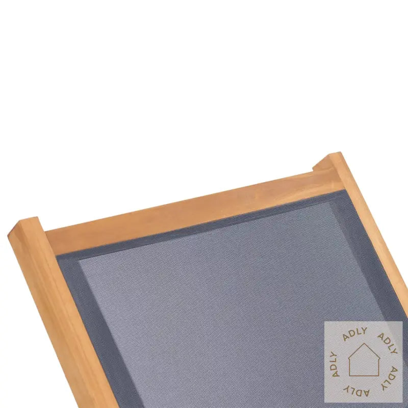 Foldbar Solseng Med Hjul 2 Stk Heltre Teak Og Textilene