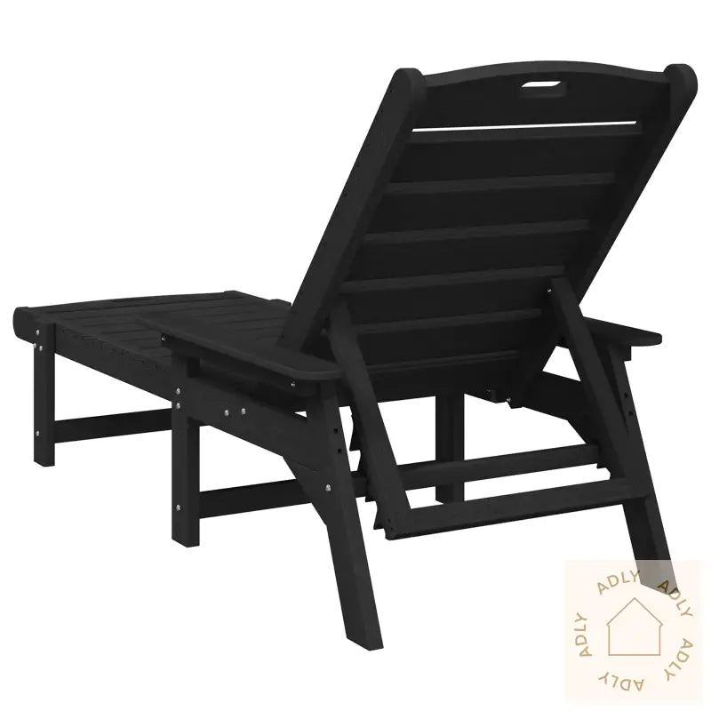 Solseng Svart 53X162X98.5 Cm Hdpe
