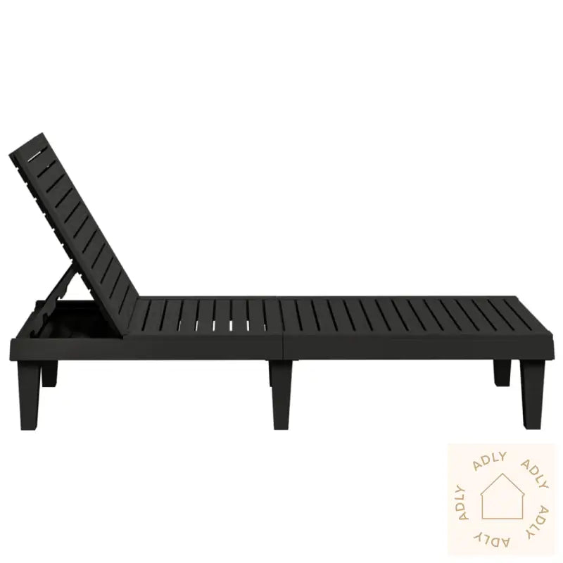 Solseng Svart 155X58X83 Cm Polypropylen