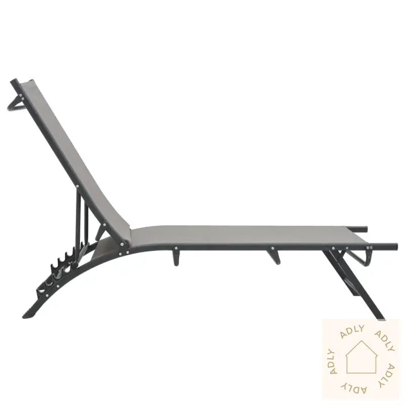 Solsenger 2 Stk Textilene Og Stål