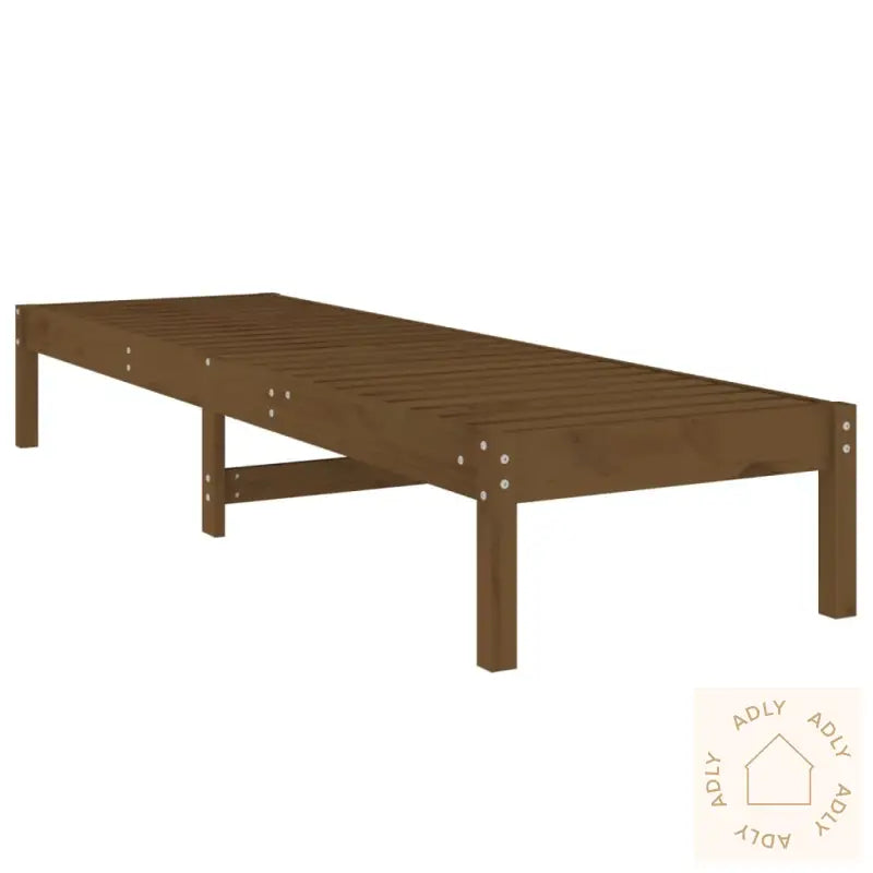 Solsenger 2 Stk Honningbrun 199,5X60X74 Cm Heltre Furu
