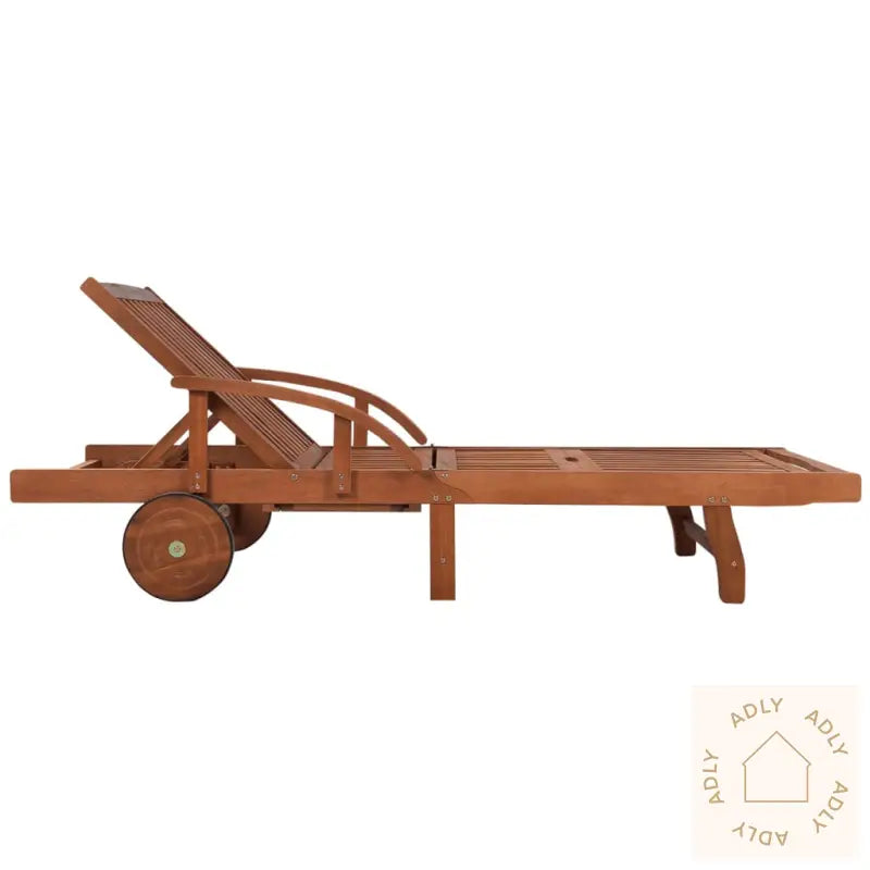 Solsenger 2 Stk Med Bord Heltre Akasie