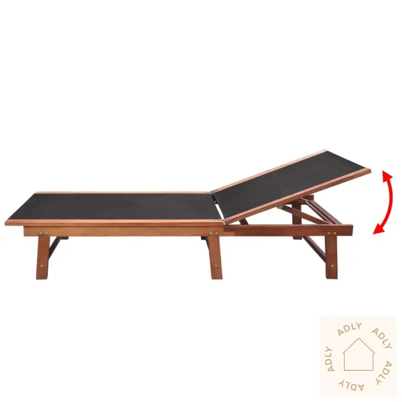 Solsenger 2 Stk Med Bord Heltre Akasie Og Textilene