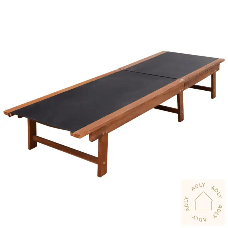 Solsenger 2 Stk Med Bord Heltre Akasie Og Textilene