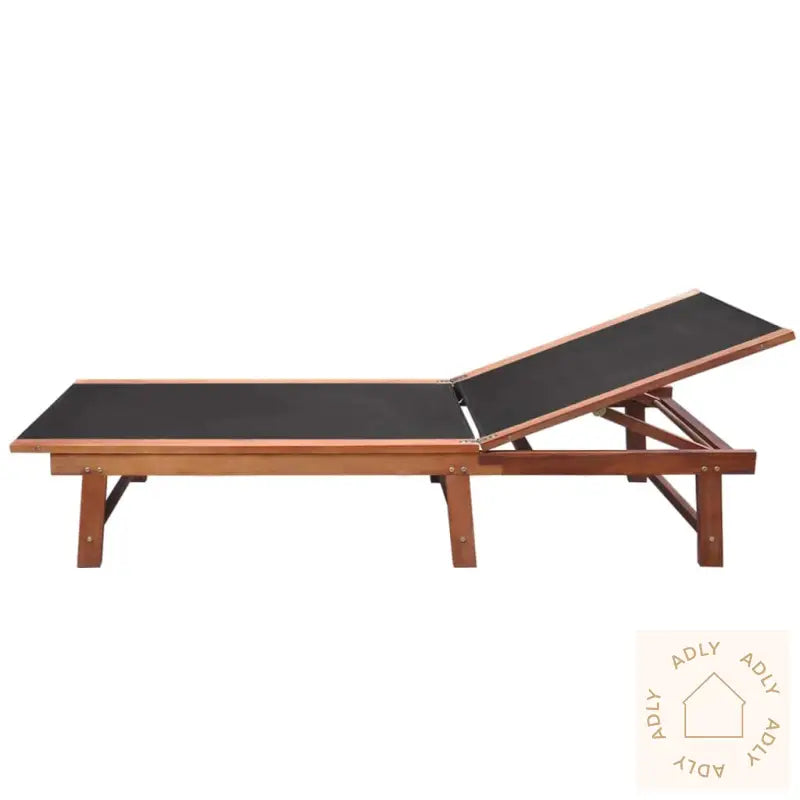 Solsenger 2 Stk Med Bord Heltre Akasie Og Textilene