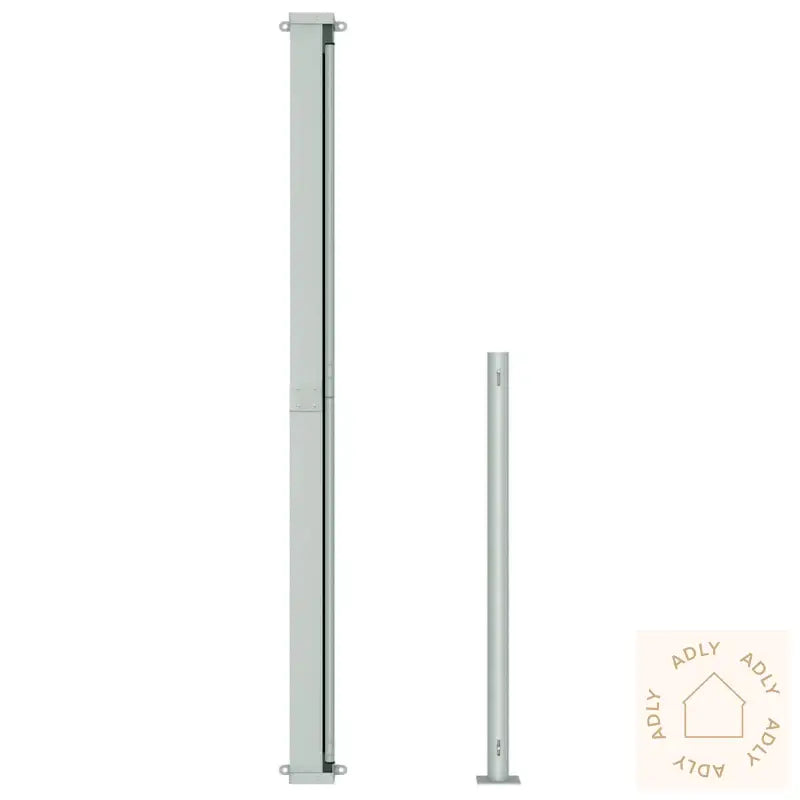 Uttrekkbar Sidemarkise 200X500 Cm Kremhvit