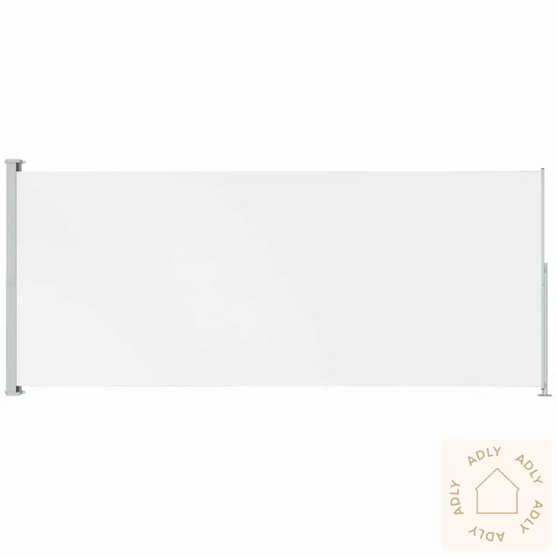 Uttrekkbar Sidemarkise 200X500 Cm Kremhvit