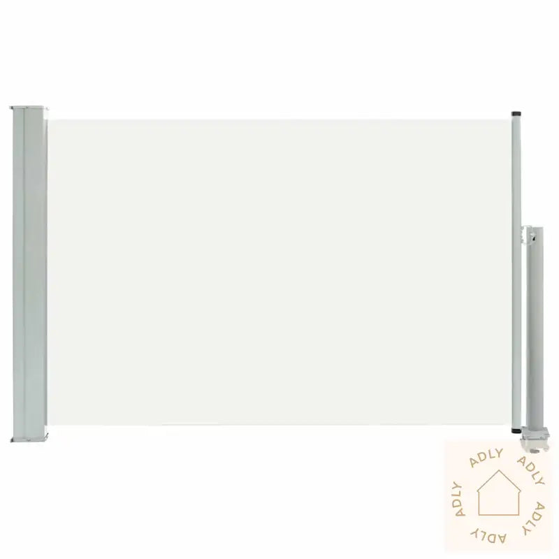 Uttrekkbar Sidemarkise 60X300 Cm Kremhvit