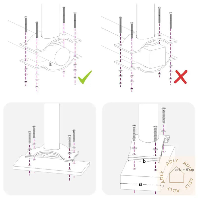 Uttrekkbar Sidemarkise 60X300 Cm Kremhvit