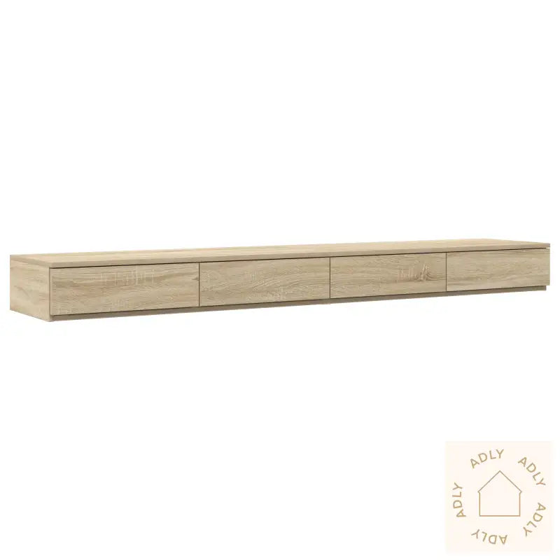 Sengekufferter Sonoma Eik 180X36,5X16,5 Cm Laget Av Tre