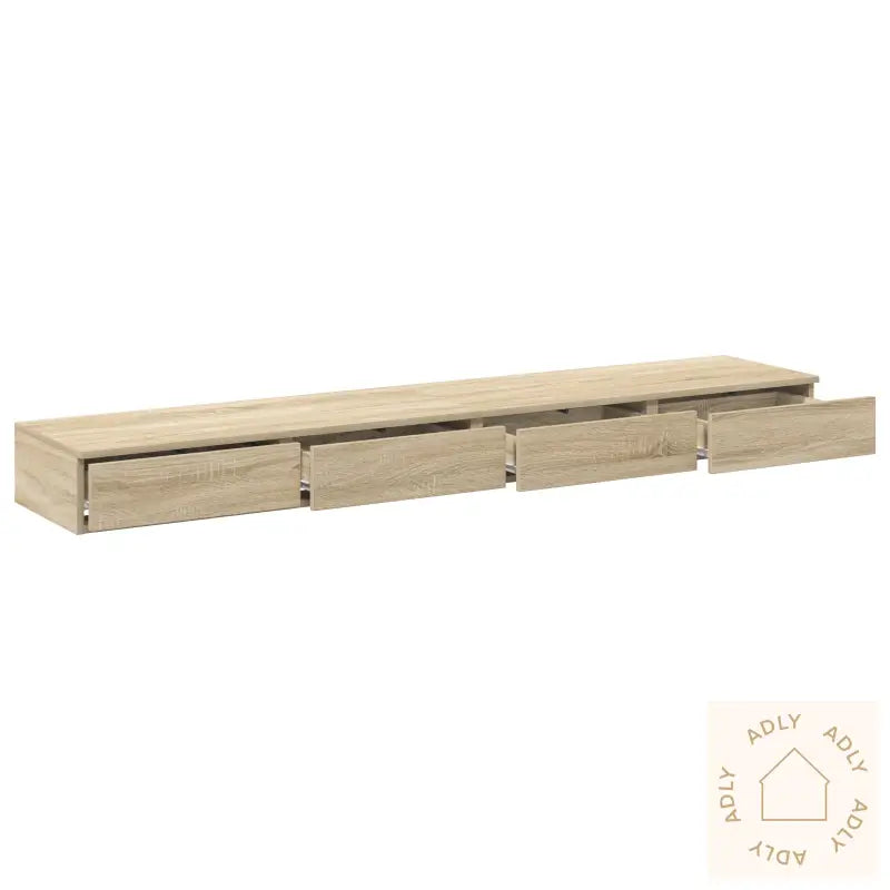 Sengekufferter Sonoma Eik 180X36,5X16,5 Cm Laget Av Tre