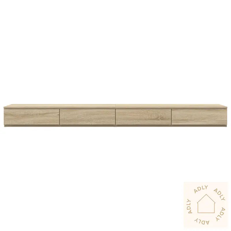 Sengekufferter Sonoma Eik 180X36,5X16,5 Cm Laget Av Tre