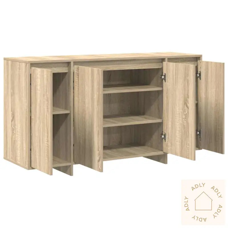 Eik Sideboard Sonoma Eik Konstruert Tre 135 X 41 X 75 Cm