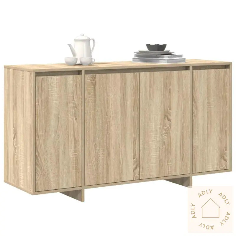 Eik Sideboard Sonoma Eik Konstruert Tre 135 X 41 X 75 Cm