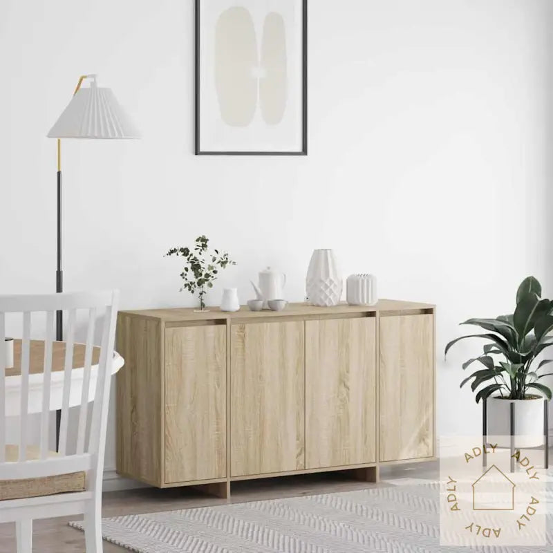 Eik Sideboard Sonoma Eik Konstruert Tre 135 X 41 X 75 Cm